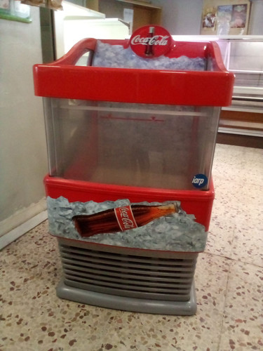 Coca cola banco frigo - coca,