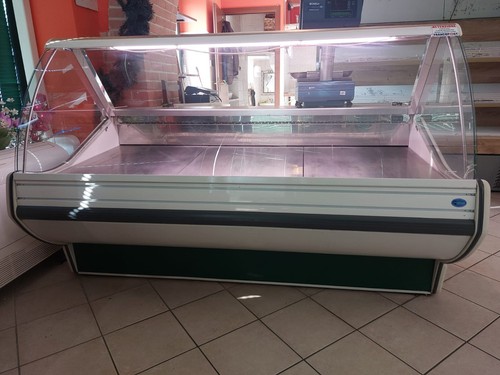 Banco frigo con vetrina per