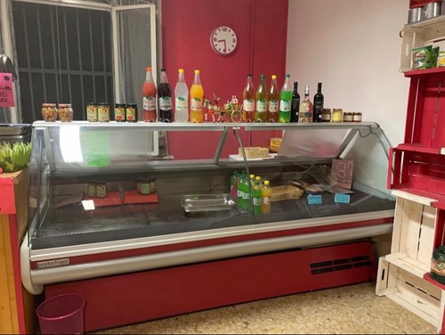 Banco frigo con vetrina - con,