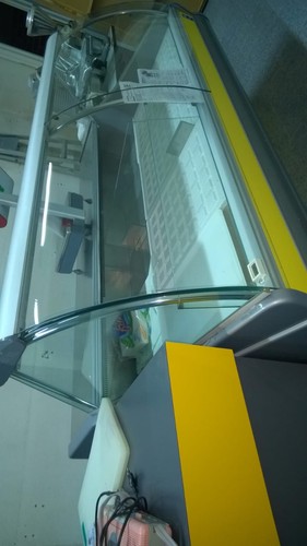 Banco frigo con vetrina per - vetrina,